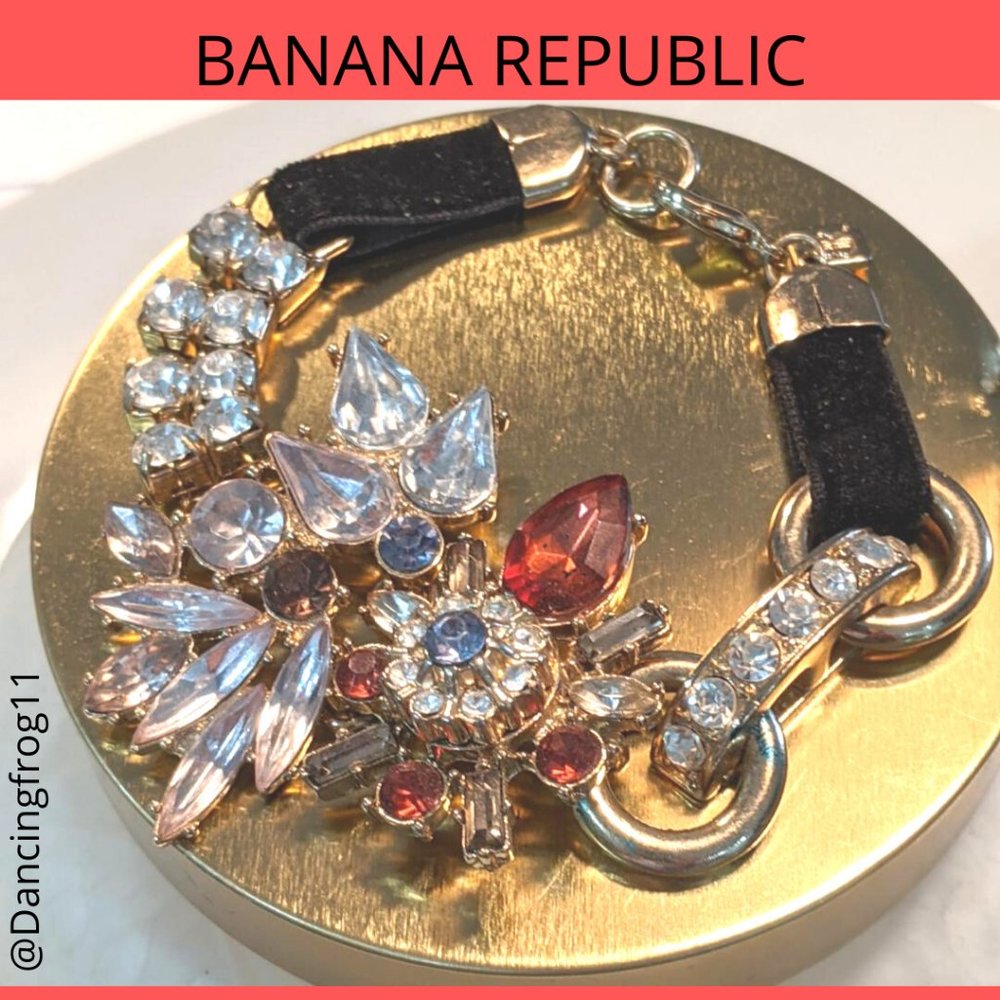 Banana Republic Unique Rhinestone Bracelet